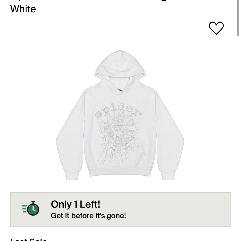 Spider Worldwide OG Rhinestone White - Picture 5 of 5